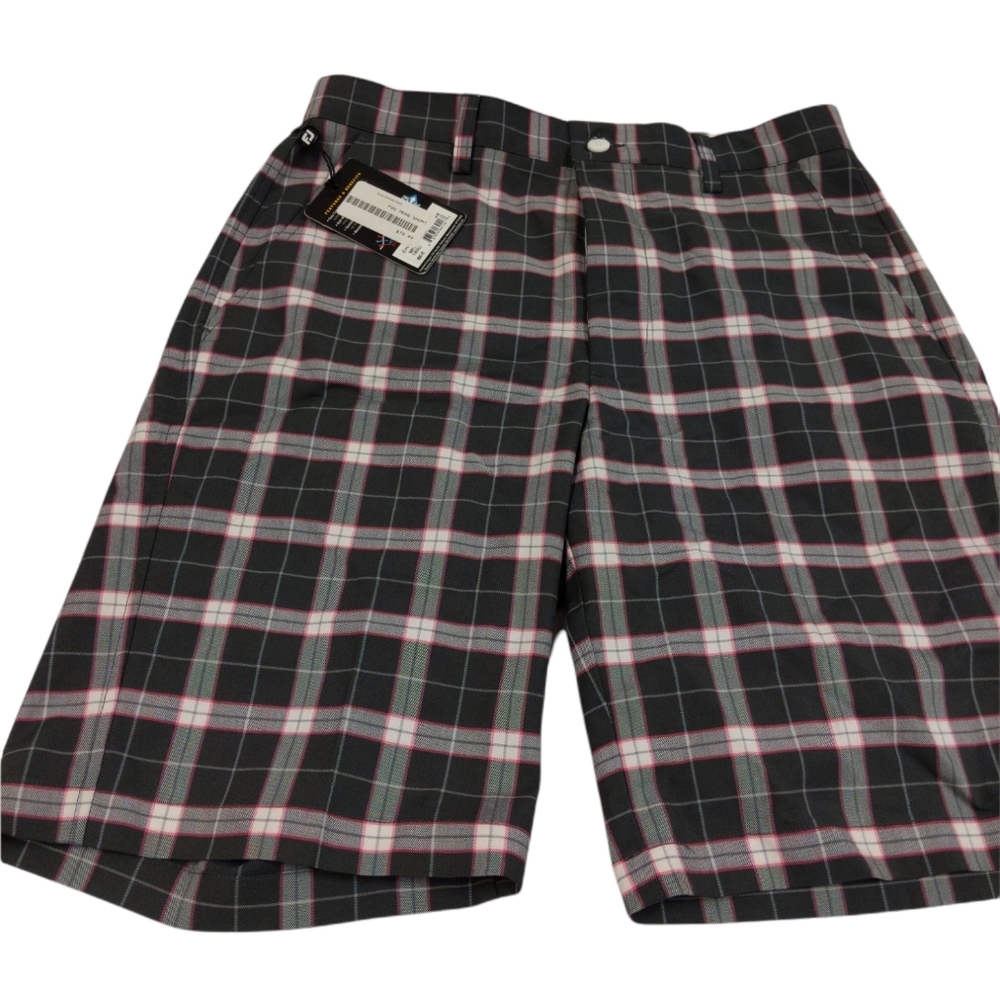 FootJoy Plaid Golf Shorts